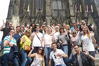 Gruppenbild Betriebsausflug
